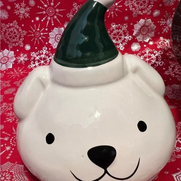 NIB Rae Dunn Christmas canister - Picture 3 of 4